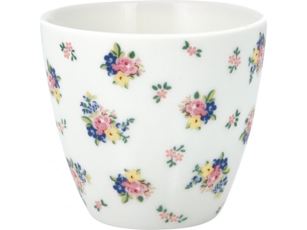 GreenGate Latte Cup Becher Augusta white