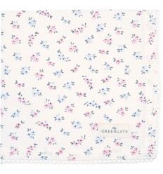 GreenGate Stoffserviette mit Spitze Emely petit white