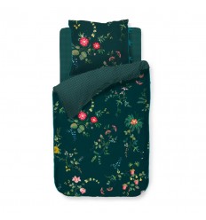 PIP Studio Bettwäsche Fleur Grandeur dunkelblau 135x200+80x80cm