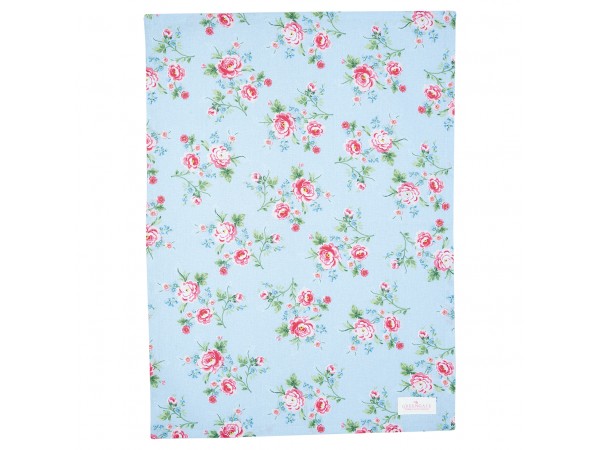 GreenGate Geschirrtuch Küchentuch Alma pale blue