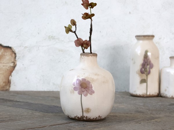 Chic Antique Deko Flasche 'Versailles' rund