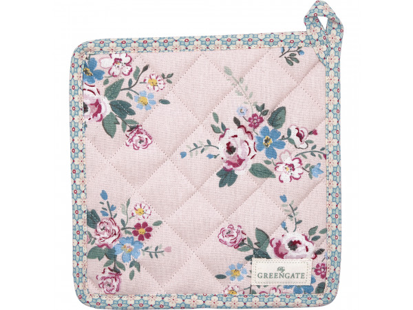 Greengate 2er-Set Topflappen Inge-Marie pale pink