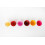 Rice 6er Set Becher Jungle Animals rosa