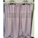 Gardinenschal 'Molly' 2er Set hell-lila