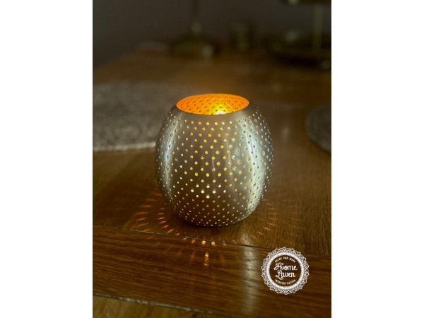 House Doctor Teelichthalter 'Net' gold