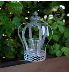 Teelichthalter 'Krone'